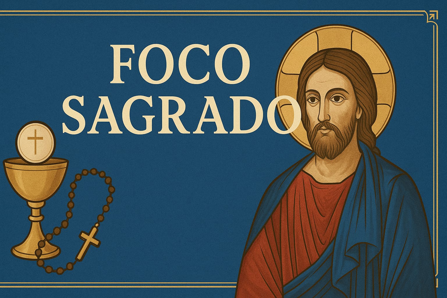 Logo Foco Sagrado em detalhe